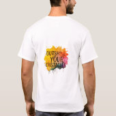 T-SHIRT DÉCRIVEZ VOS OBSTACLES. (Dos)