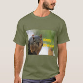 T-shirt d'écureuil d'anniversaire (Devant)