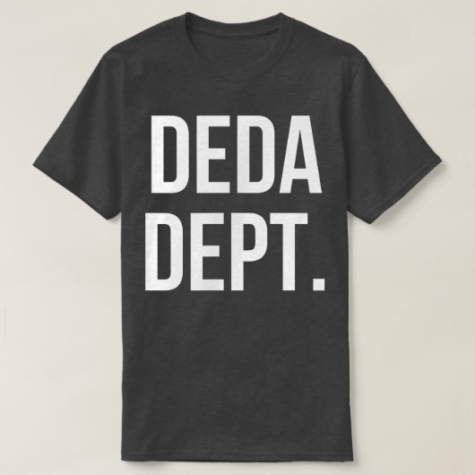 T-shirt Deda Dept (Design devant)