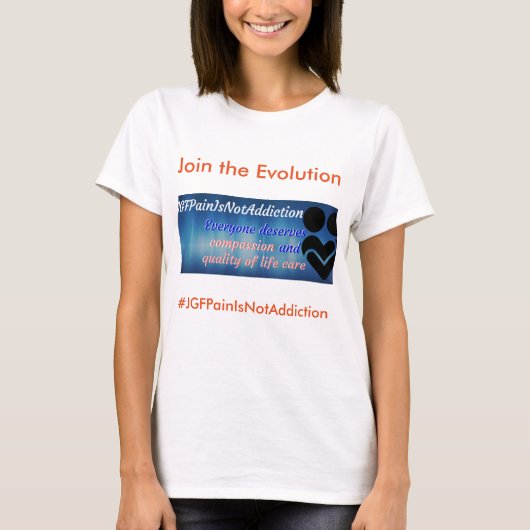 T-shirt "d'édition limitée" de dames (Devant)