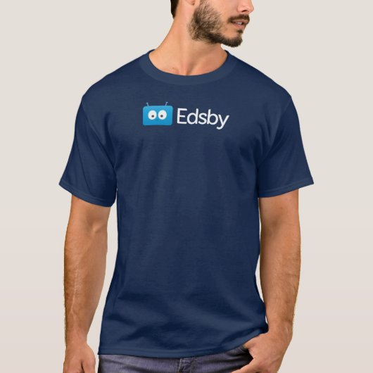 T-shirt d'Edsby des hommes - obscurité (Devant)