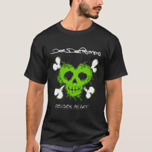 T-shirt Dee Dee Ramone Coeur poison