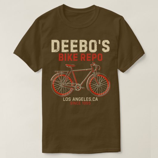 T-shirt Deebo location de vélos 90s vendredi film (Design devant)