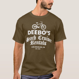 T-shirt Deebos Beach Cruiser Rentals Los Angeles CA Est 19