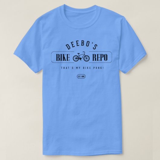 T-shirt Deebos Bike Repo Est 1995 (Design devant)