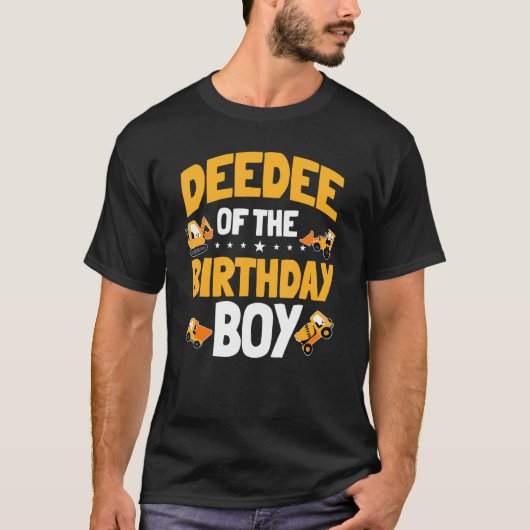 T-shirt Deedee Of The Birthday Boy Construction Ouvrier Bd (Devant)
