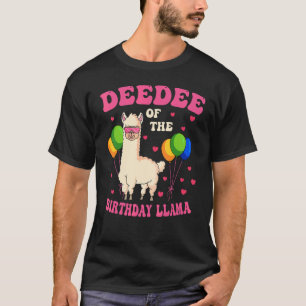 T-shirt Deedee Of The Birthday Lama Anniversaire Party Fam