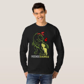 T-shirt Deedeesaurus Deedee Tyrannosaurus Dinosaur Baby (Devant entier)