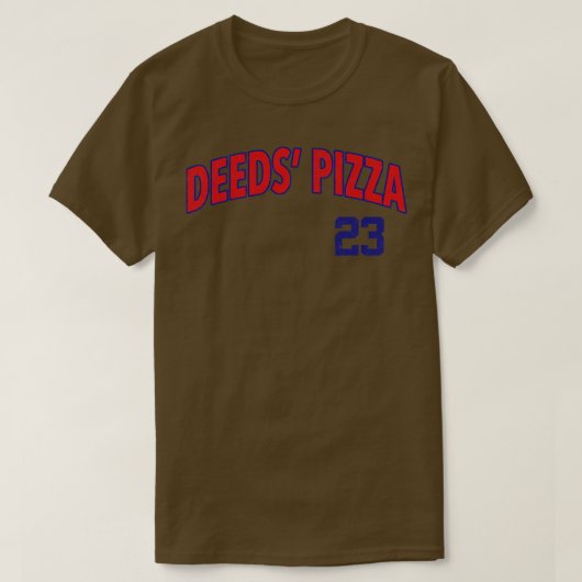 T-shirt Deeds Pizza (Design devant)