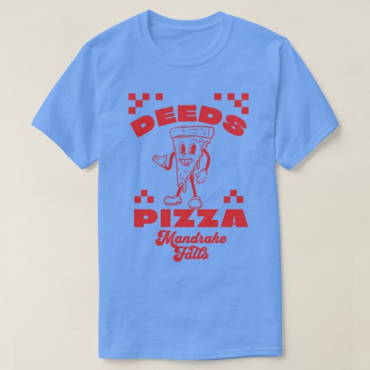 T-shirt Deeds Pizza Mandrake Falls 1 (Design devant)