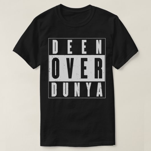 T-SHIRT DEEN SUR DUNYA (Design devant)