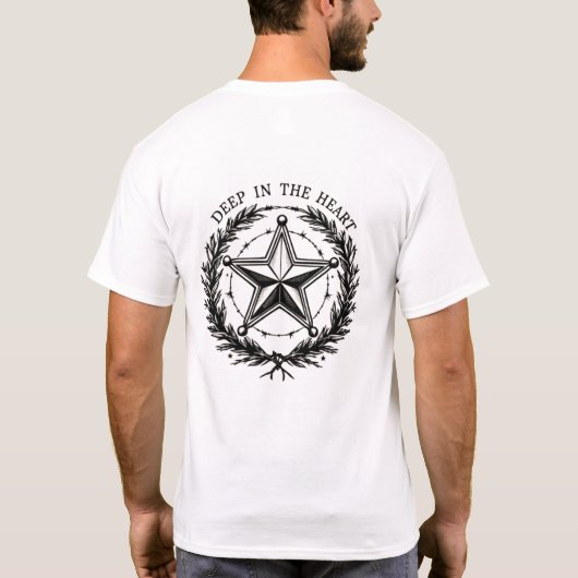 T-shirt Deep In The Heart Texas Law (Dos)