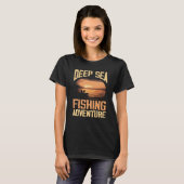 T-shirt Deep Sea Fishing Adventure (Devant entier)