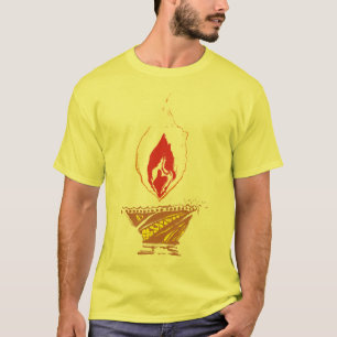 T-shirt Deepak : Lampe de Diwali