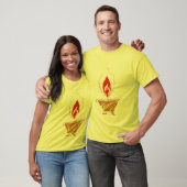 T-shirt Deepak : Lampe de Diwali (Unisexe)