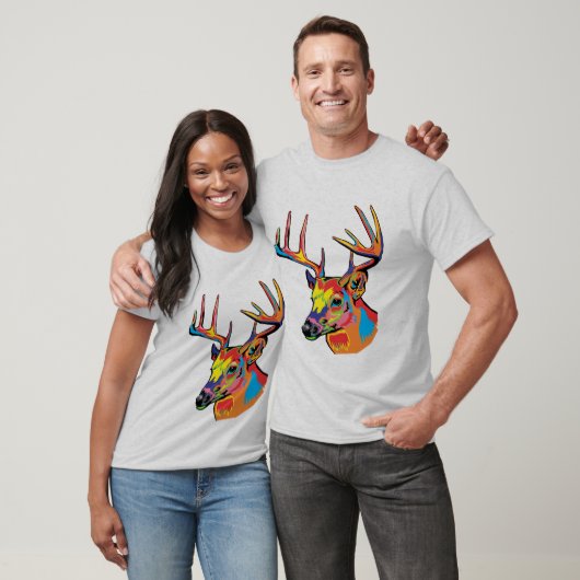 T-shirt deer (Unisexe)
