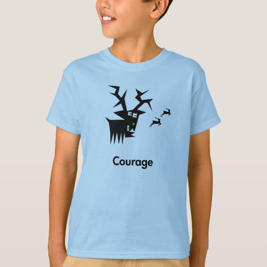 T-shirt Deer Courage (Devant)
