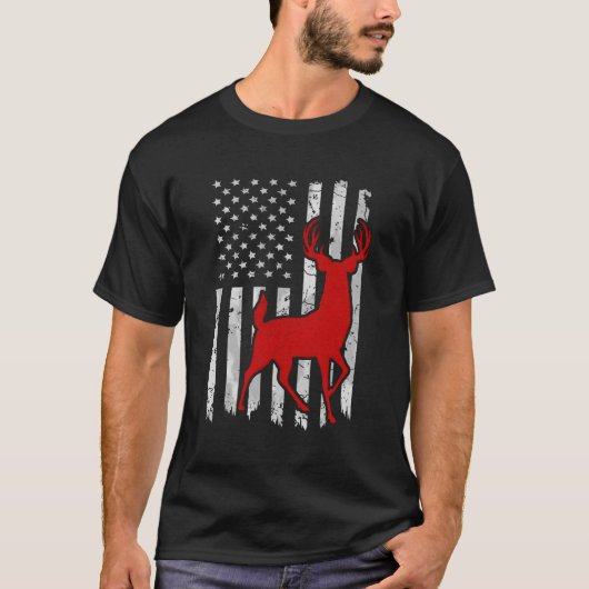 T-shirt Deer Crossbow Hunter Whitetail Hunter Archery Bow (Devant)