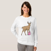 T-shirt Deer Fitness Dumbbell (Devant entier)