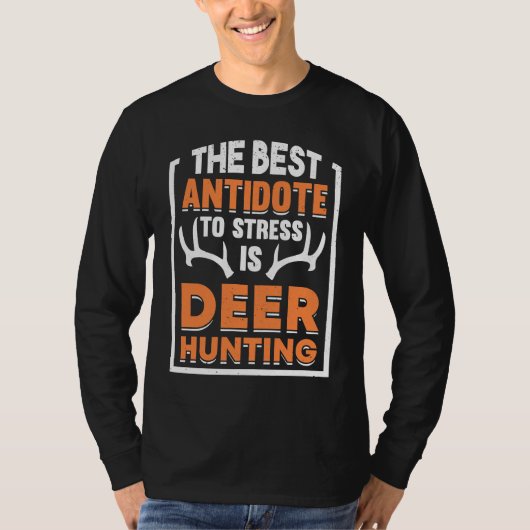 T-shirt Deer Hunter Hunting Season Huntsman  1 (Devant)