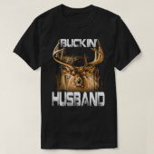 T-shirt Deer Hunter, mari de Buckin (Design devant)