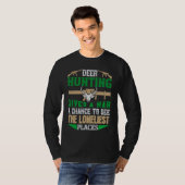 T-shirt Deer Hunting Funny Hunter American Hunting (Devant entier)