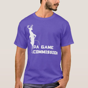 T-shirt Deer piping sur PA Game commission