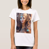 T-shirt Déesse Aphrodite Cyborg (Devant)