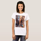 T-shirt Déesse Aphrodite Cyborg (Devant entier)