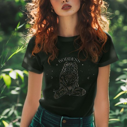T-shirt Déesse céleste