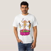 T-Shirt Déesse Chinnamastika (Devant entier)