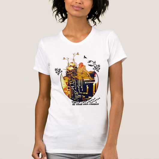 T-shirt Déesse de ceci, de celui et de l'autre (Devant)