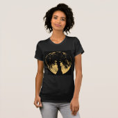 T-shirt Déesse de chêne de lune de Glowees (Devant entier)