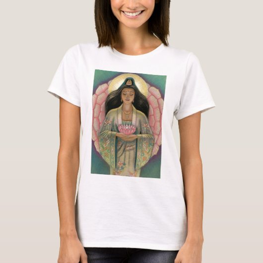 T-shirt Déesse de Kuan Yin de compassion (Devant)