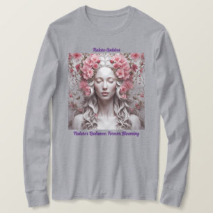 T-shirt déesse de la nature grise