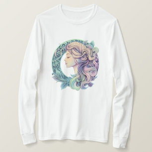 T-shirt Déesse de la Vierge cosmique