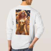 T-shirt Déesse de l'Amour : Portrait d'Aphrodite (Dos)