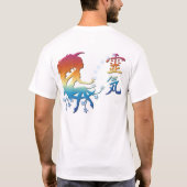 T-shirt Déesse de lune de Reiki (Dos)