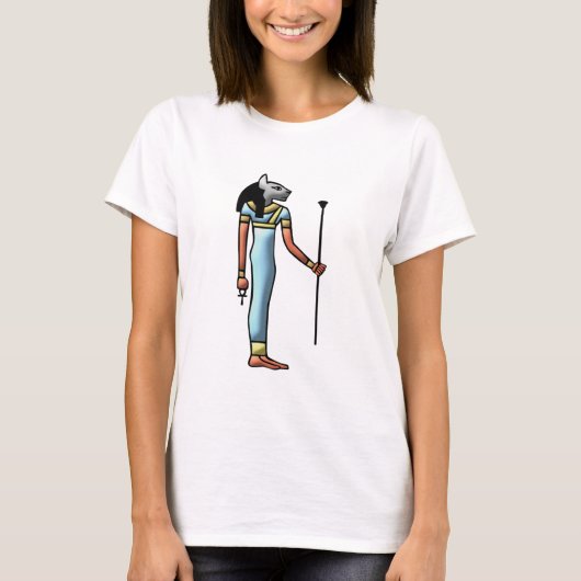 T-shirt Déesse d'Egypte Bastet egypt goddess (Devant)