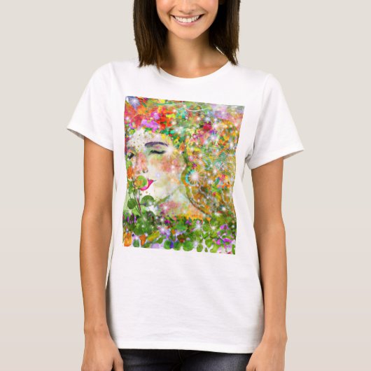 T-shirt Déesse enchantée (Devant)