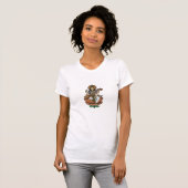 T-shirt Déesse hindoue Saraswati (Devant entier)