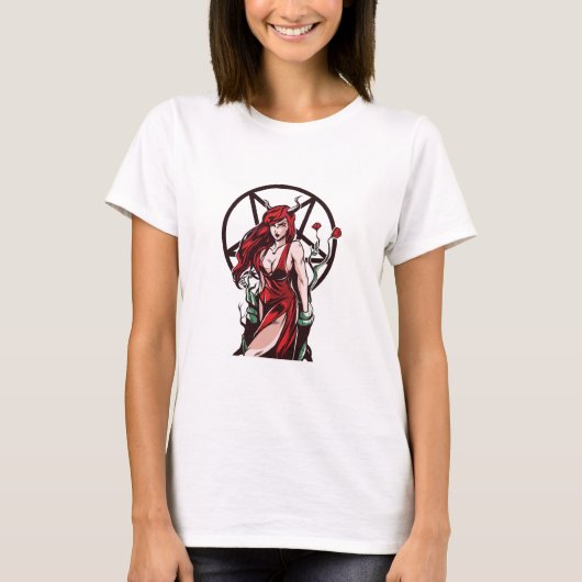T-shirt Déesse Lilith Pagan (Devant)