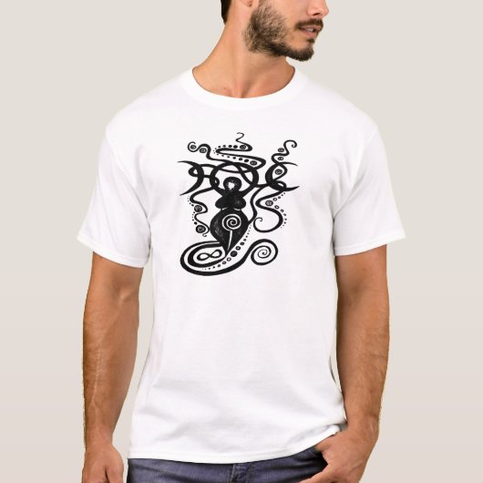 T-shirt Déesse mystique 1 (Devant)