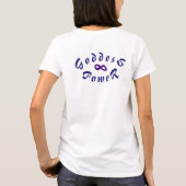 T-shirt Déesse Puissance Colorée Infinité Deité (Dos)