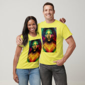 T-shirt Déesse spatiale universelle (Unisexe)