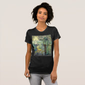 T-shirt Déesse Sun par Alphonse Mucha (Devant entier)