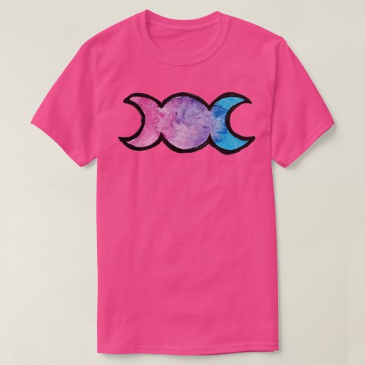 T-shirt Déesse triple lune2 (Design devant)