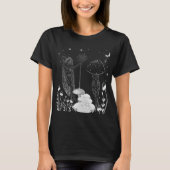 T-shirt Déesses célestes de la lune de champignons (Devant)