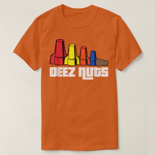 T-shirt Deez Nuts Electrician Funny For Men & Women Venin  (Design devant)