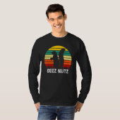 T-shirt Deez Nuts Nutcracker Xmas Pajama Funny Squirrel Ch (Devant entier)